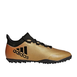 Kopačky Adidas X Tango 17.3 Tf M CP9135 vícebarevný zlatý Kopačky Adidas X Tango 17.3 Tf M CP9135 vícebarevný zlatý
