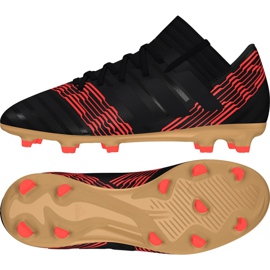 Kopačky Adidas Nemeziz 17.3 Fg Jr CP9165 černý černý