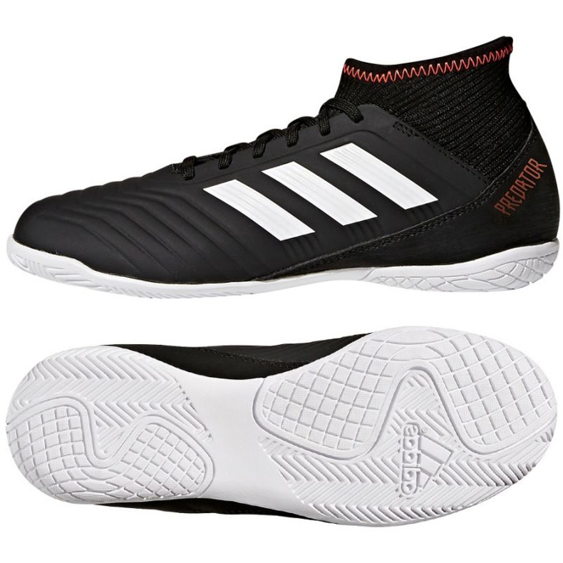 Sálová obuv adidas Predator Tango 18.3 In Jr CP9076 černá Sálová obuv adidas Predator Tango 18.3 In Jr CP9076 černá