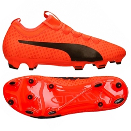 Kopačky Puma Evo Power Vigor 3 Fg M 104297 01 vícebarevný červený