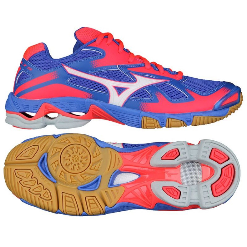 Volejbalové boty Mizuno Wave Bolt 5W modrý Volejbalové boty Mizuno Wave Bolt 5W modrý