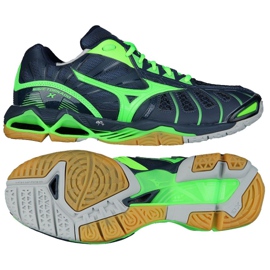 Volejbalové boty Mizuno Wave Tornado XM V1GA161236 vícebarevný námořnická modř