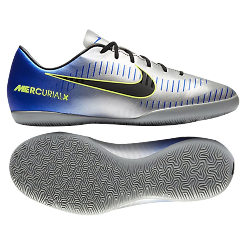 Sálová obuv Nike MercurialX Victory Vi Neymar Ic Jr 921493-407 vícebarevný modrý