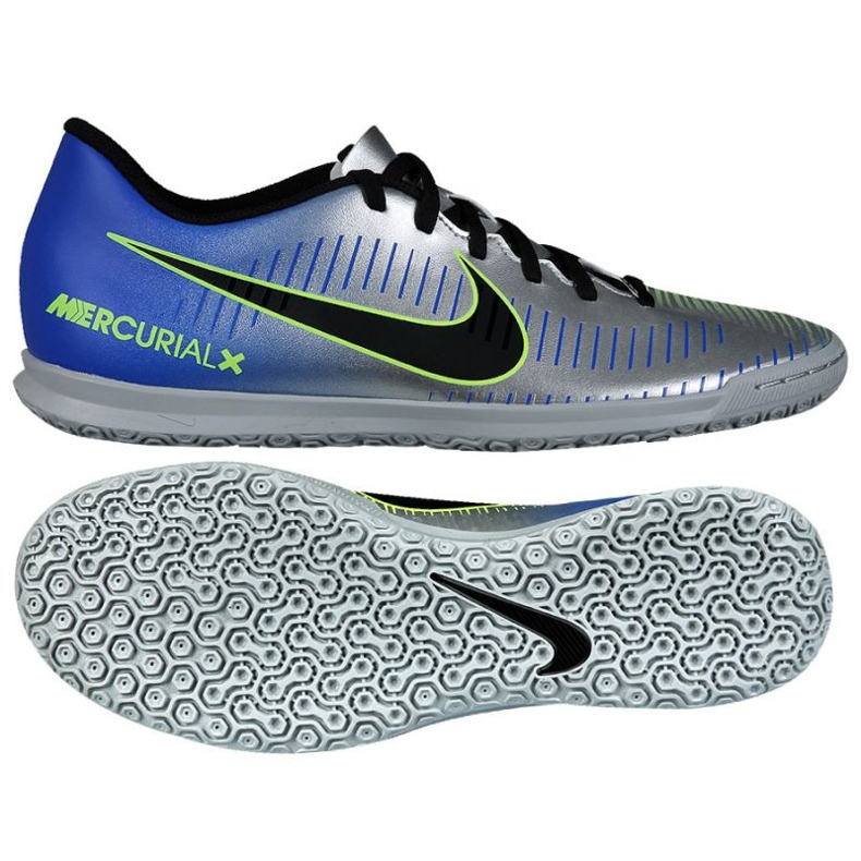 Sálová obuv Nike MercurialX Vortex Iii šedá