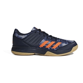 Volejbalové boty Adidas Ligra 5 M BB6124 námořnická modř námořnická modř