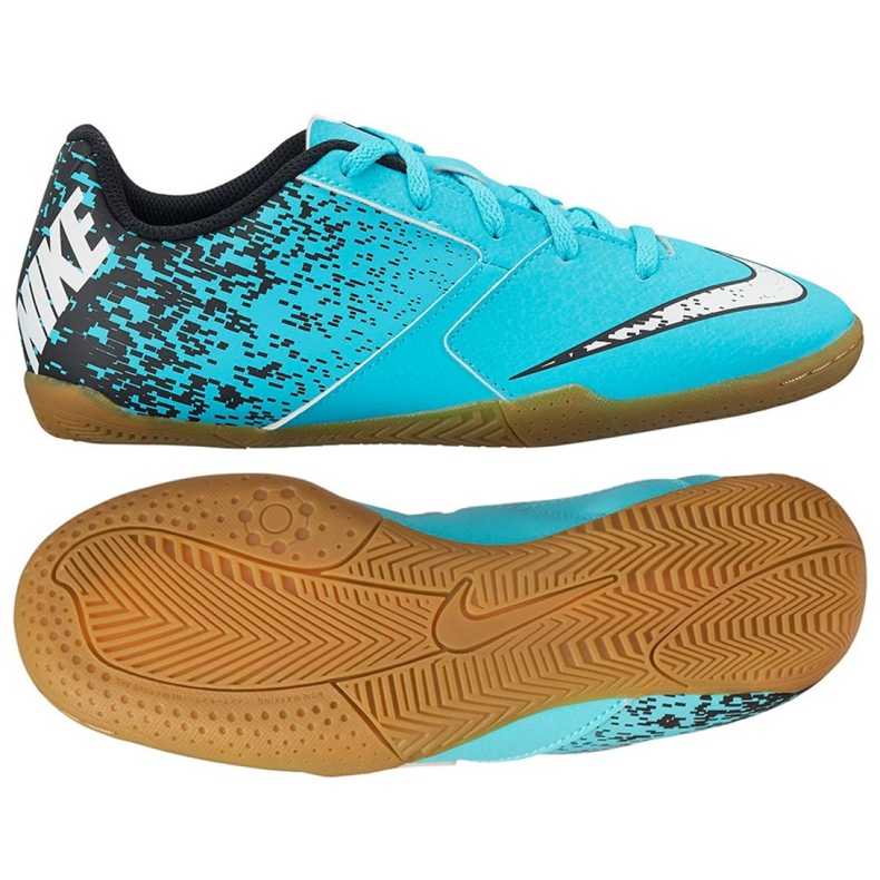 Sálová obuv Nike Bombax Ic Jr 826487-410 modrý modrý