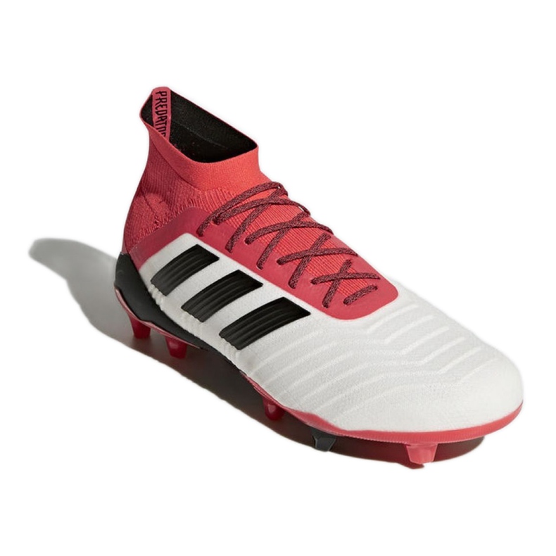 Kopačky Adidas Predator 18.1 Fg M CM7410 bílý bílý