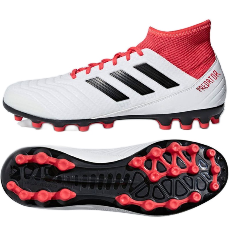 Kopačky Adidas Predator 18,3 Ag M CP9307 bílý bílý