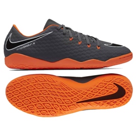 Kopačky Nike Hypervenom Phantom 3 Academy Ic M AH7278-081 šedá šedá