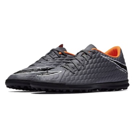 Kopačky Nike Hypervenom PhantomX 3 Club Tf M AH7281-081 šedá šedá