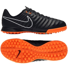 Kopačky Nike LegendX Academy Tf Jr AH7259-080 černý černý