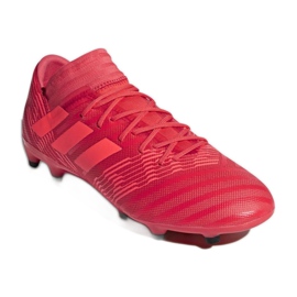 Kopačky Adidas Nemeziz 17,3 Fg M CP8987 červený červený