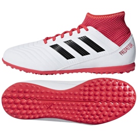 Kopačky Adidas Predator Tango 18.3 Tf Jr CP9040 vícebarevný bílý