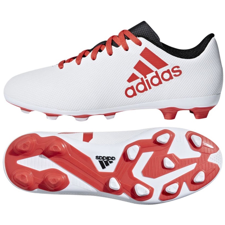 Kopačky Adidas X 17.4 FxG Jr CP9015 vícebarevný bílý