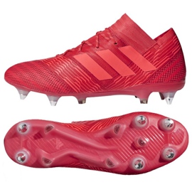 Kopačky Adidas Nemeziz 17.1 Sg M CP8944 červený červený