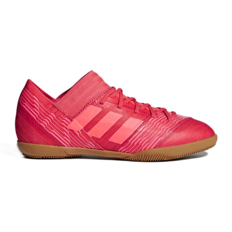 Sálová obuv adidas Nemeziz Tango 17.3 In Jr CP9183 červené červené Sálová obuv adidas Nemeziz Tango 17.3 In Jr CP9183 červené červené