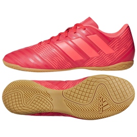 Sálová obuv adidas Nemeziz Tango 17.4 In M CP9087 červený červený