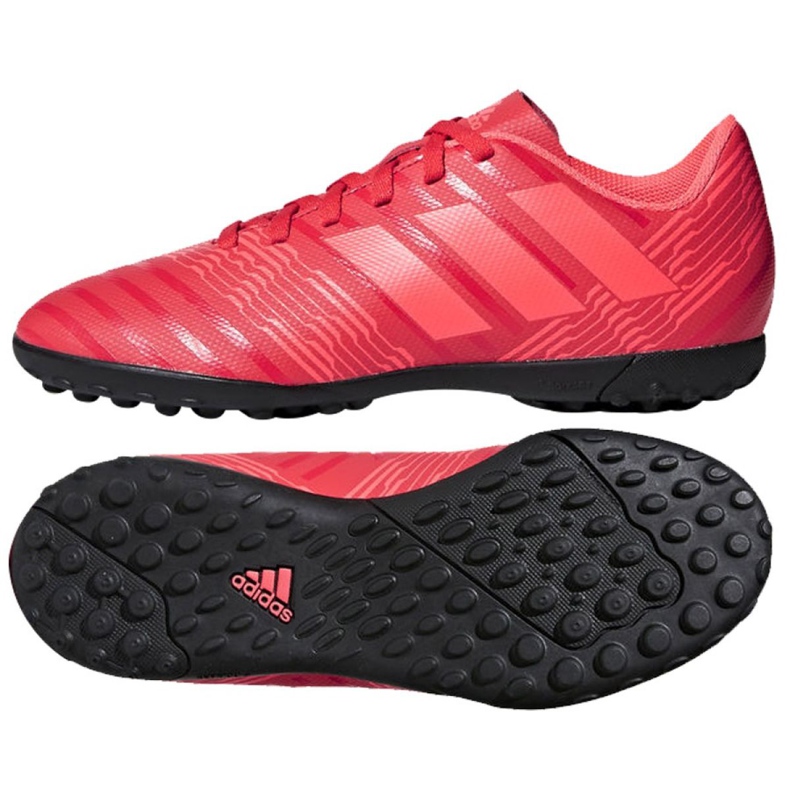 Kopačky Adidas Nemeziz Tango 17.4 Tf Jr CP9215 vícebarevný červené