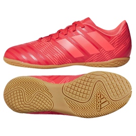Adidas Sálová obuv Nemeziz Tango 17.4 In Jr CP9222 vícebarevný červený
