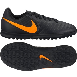 Kopačky Nike LegendX 7 Club Tf Jr AH7261-080 černý černý