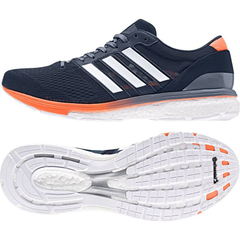 Běžecké boty adidas Adizero Boston 6 M BB6412 námořnická modrá