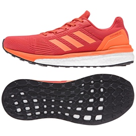 Běžecké boty adidas response W CP8685 červené Běžecké boty adidas response W CP8685 červené