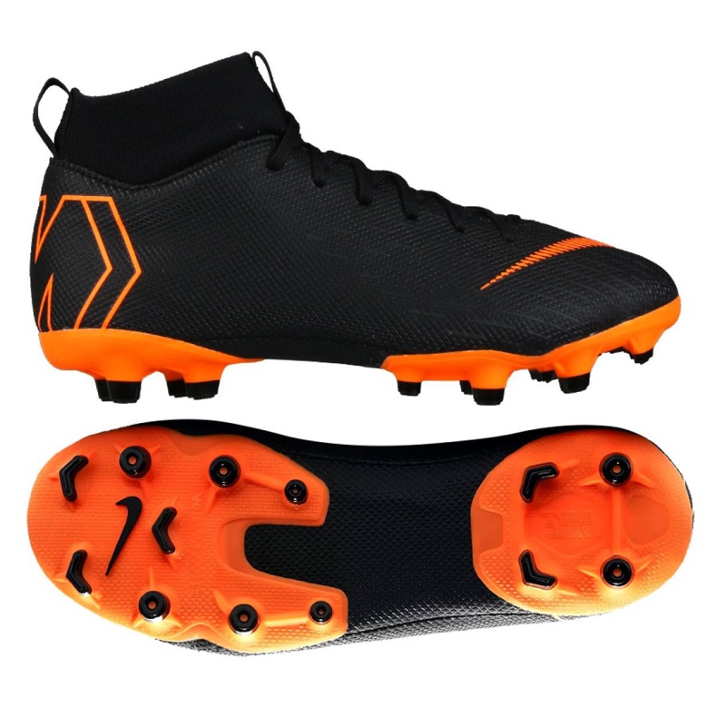 Kopačky Nike Mercurial Superfly 6 Academy Gs Mg Jr AH7337-081 černá černá
