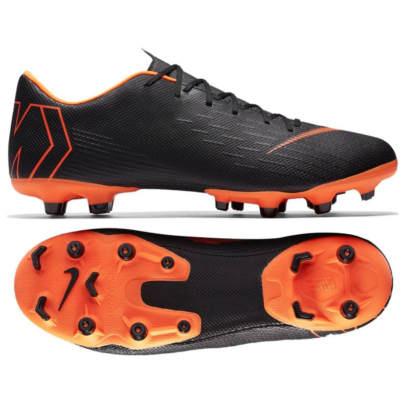 Kopačky Nike Mercurial Vapor 12 Academy Fg M AH7375-081 vícebarevný černá Kopačky Nike Mercurial Vapor 12 Academy Fg M AH7375-081 vícebarevný černá