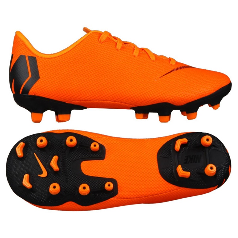 Kopačky Nike Mercurial Vapor 12 Academy Ps Mg Jr AH7349-810 oranžový oranžový