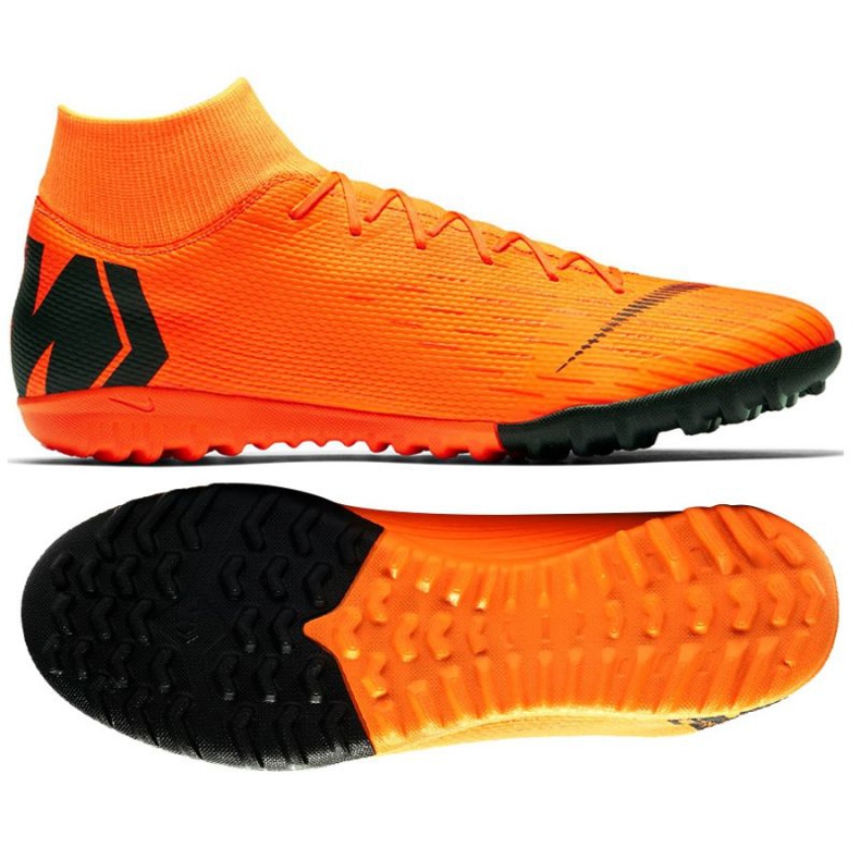 Kopačky Nike Mercurial SuperflyX 6 Academy Tf M AH7370-810 oranžový oranžový