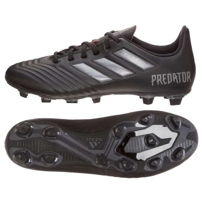 Kopačky Adidas Predator 18.4 FxG M CP9266 vícebarevný černá