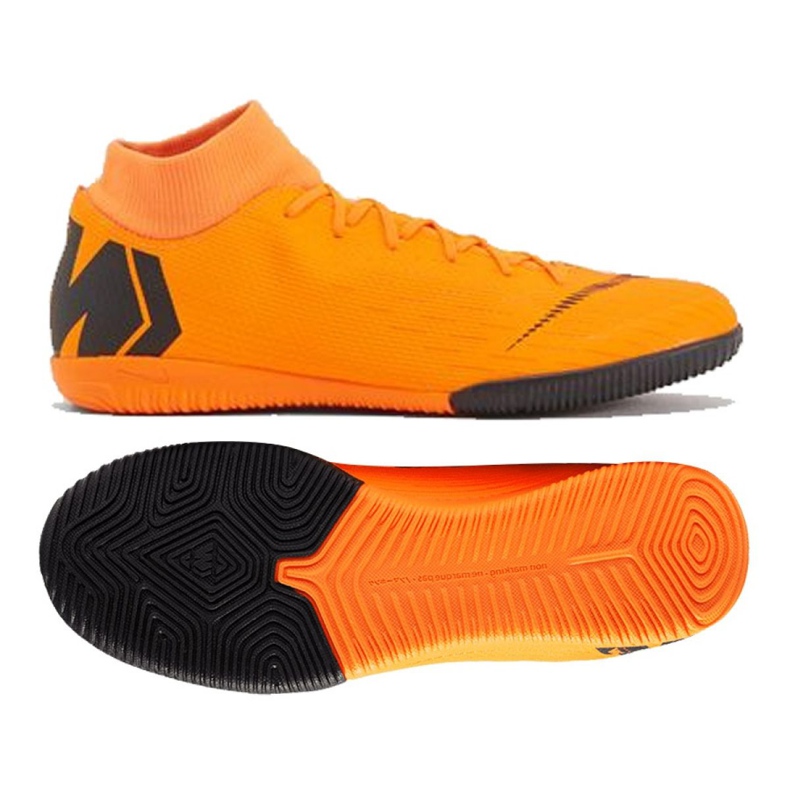 Sálová obuv Nike Merurial Superflyx 6 Academy Ic M AH7369-810 vícebarevný oranžový Sálová obuv Nike Merurial Superflyx 6 Academy Ic M AH7369-810 vícebarevný oranžový