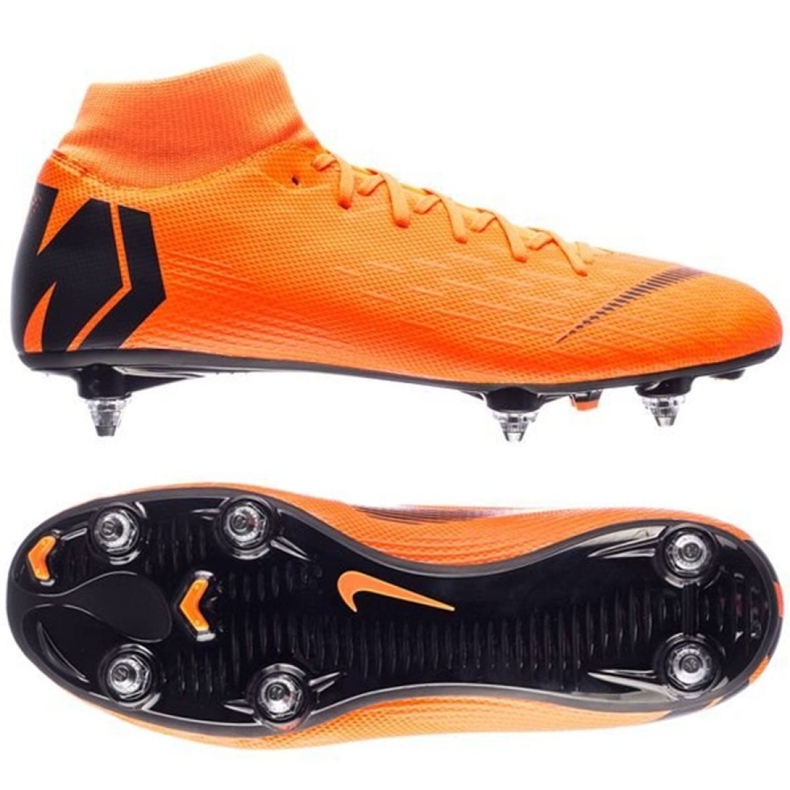Kopačky Nike Mercurial Superfly 6 Academy Sg Pro M AH7364-810 vícebarevný oranžový