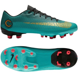 Kopačky Nike Mercurial Vapor 12 Academy CR7 MG M AJ3721-390 zelený