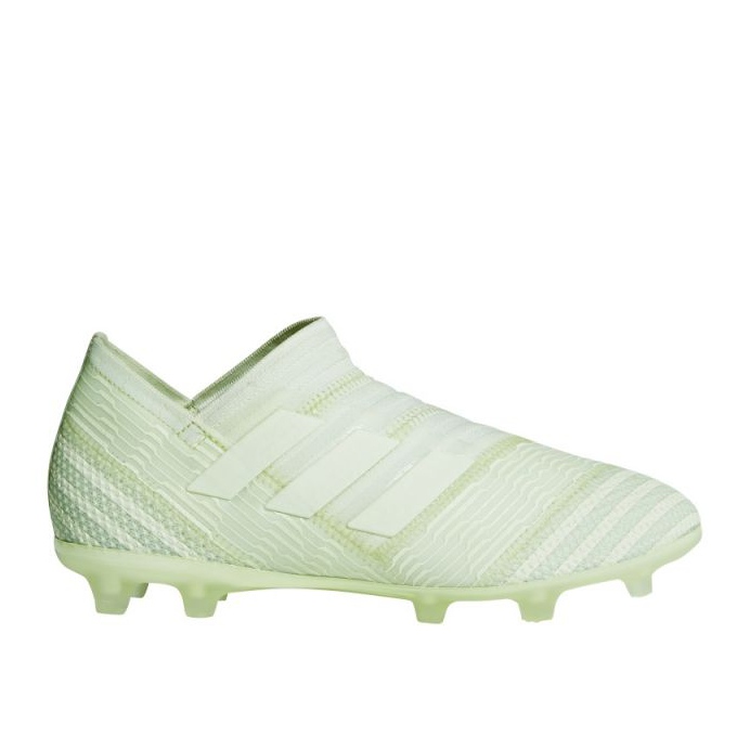 Kopačky Adidas Nemeziz 17+ FG Jr CP9124 bílý