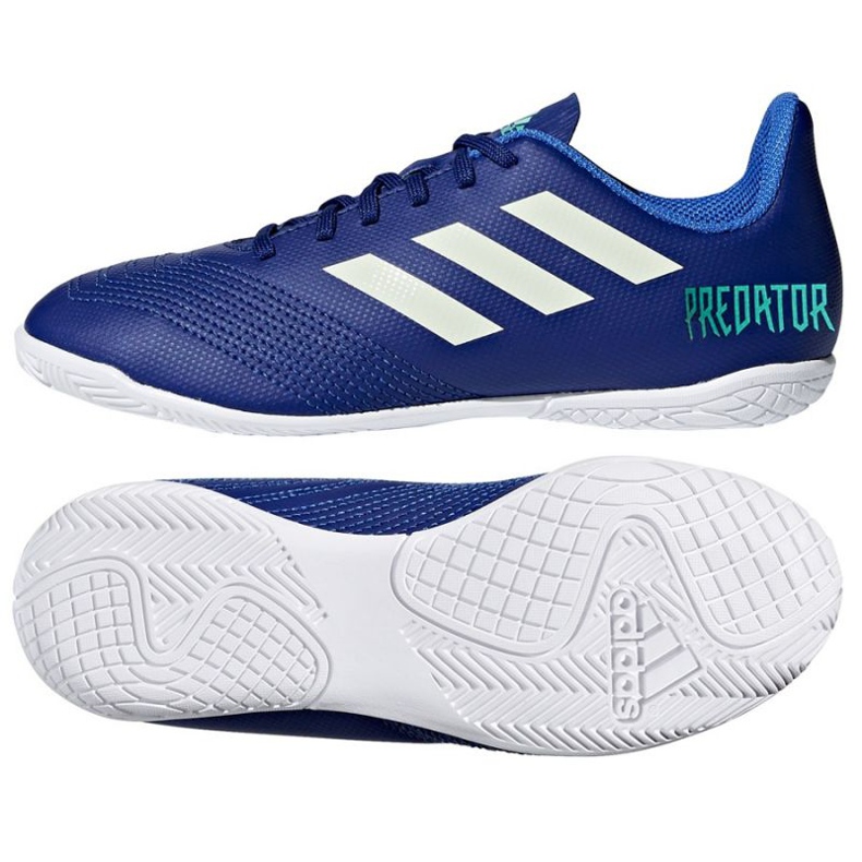 Sálová obuv adidas Predator Tango 18.4 In Jr CP9104 modrý modrý
