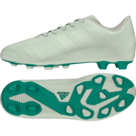 Kopačky Adidas Nemeziz 17.4 FxG Jr CP9208 vícebarevný zelený
