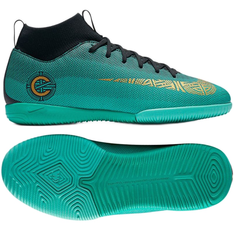Sálová obuv Nike Mercurial Superfly 6 modrý