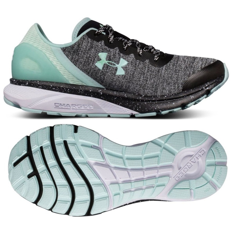 Běžecké boty Under Armour Charged Escape W 3020005-002 vícebarevný šedá