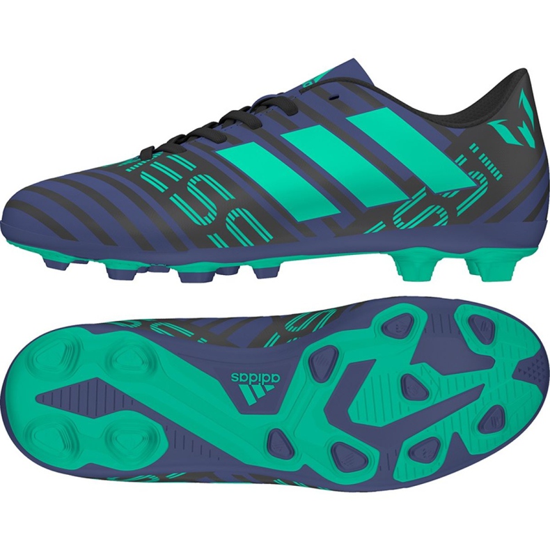 Kopačky Adidas Nemeziz Messi Tango 17.4 Fg Jr CP9212 vícebarevný černá Kopačky Adidas Nemeziz Messi Tango 17.4 Fg Jr CP9212 vícebarevný černá