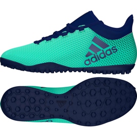 Kopačky Adidas X Tango 17.4 Tf M CP9137 zelený zelený