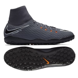 Kopačky Nike Hypervenom PhantomX 3 Academy Df Tf M AH7276-081-S šedá šedá
