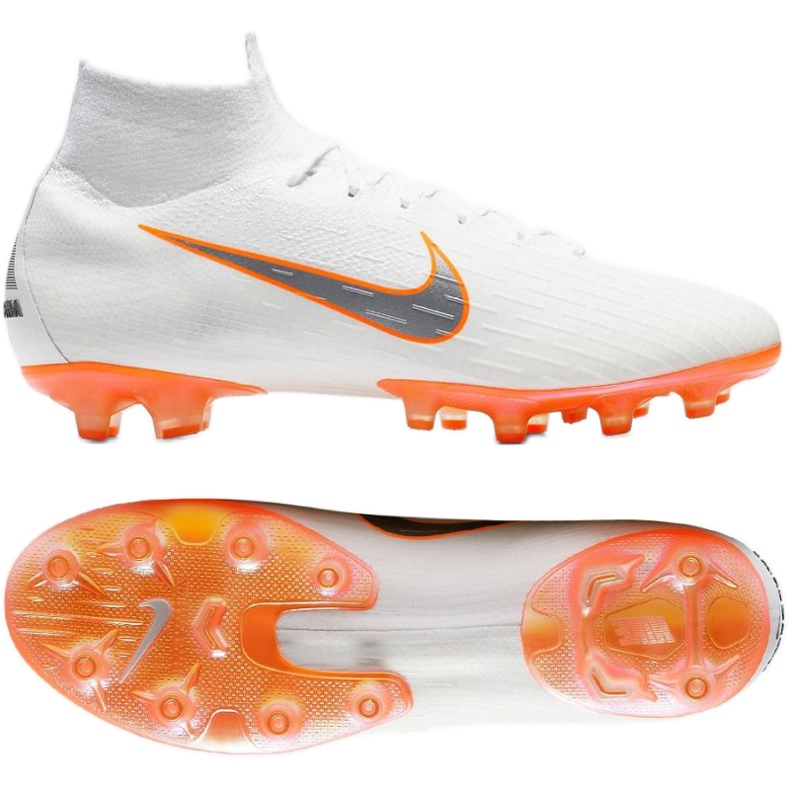 Kopačky Nike Mercurial Superfly 6 Elite Ag Pro M AH7377-107 bílý bílý