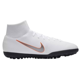 Kopačky Nike Mercurial SuperflyX 6 Club Tf M AH7372-107 bílý bílý
