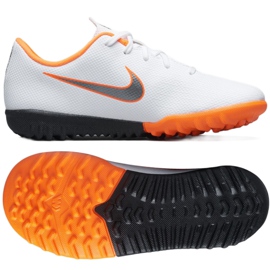 Kopačky Nike Mercurial VaporX 12 Academy Tf Jr AH7353-107 vícebarevný bílý