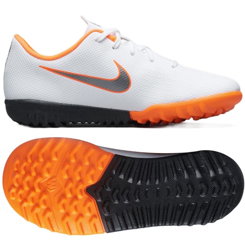 Kopačky Nike Mercurial VaporX 12 Academy Tf Jr AH7353-107 vícebarevný bílý