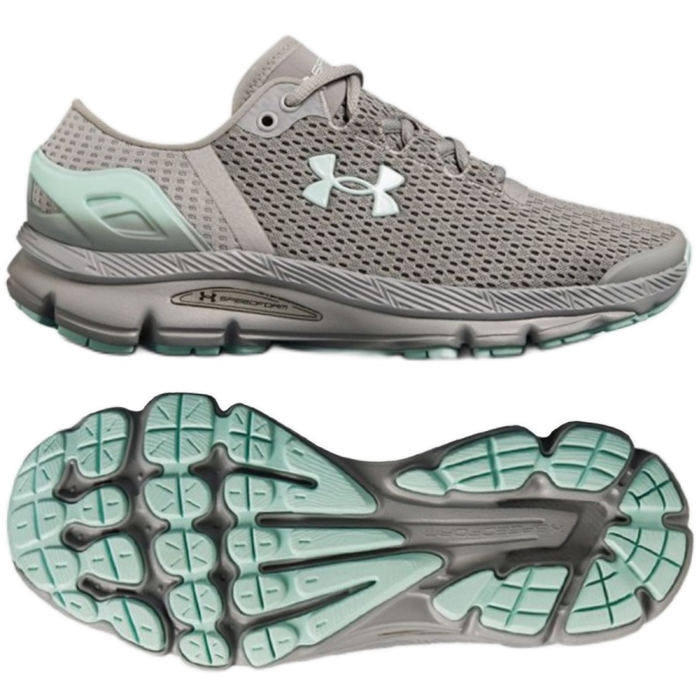 Běžecké boty Under Armour W Speedform Intake 2 W 3000 290-100 šedá zelená