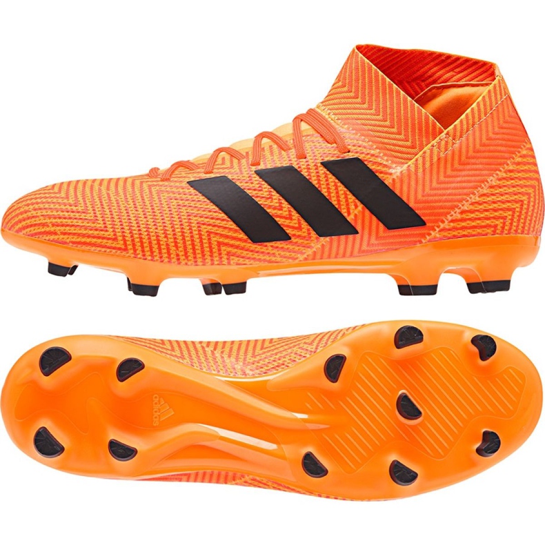 Kopačky Adidas Nemeziz 18.3 Fg M DA9590 oranžový oranžový