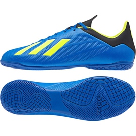 Kopačky Adidas X Tango 18.4 In M námořnická modrá