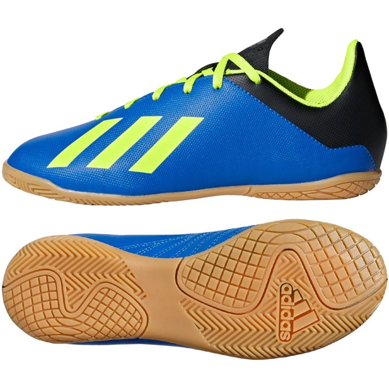 Kopačky Adidas X Tango 18.4 In Jr DB2431 námořnická modrá námořnická modrá Kopačky Adidas X Tango 18.4 In Jr DB2431 námořnická modrá námořnická modrá
